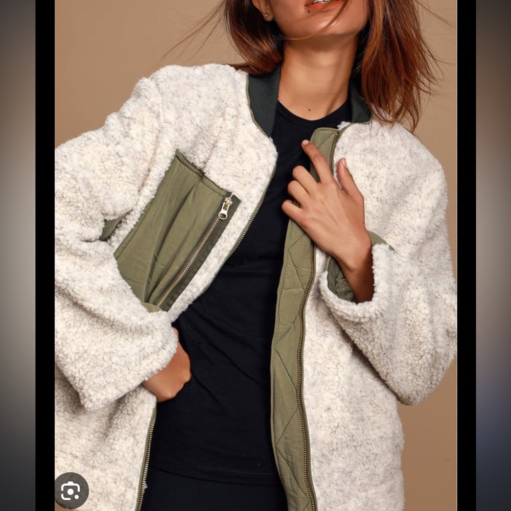 Free People Rivington Sherpa Jacket